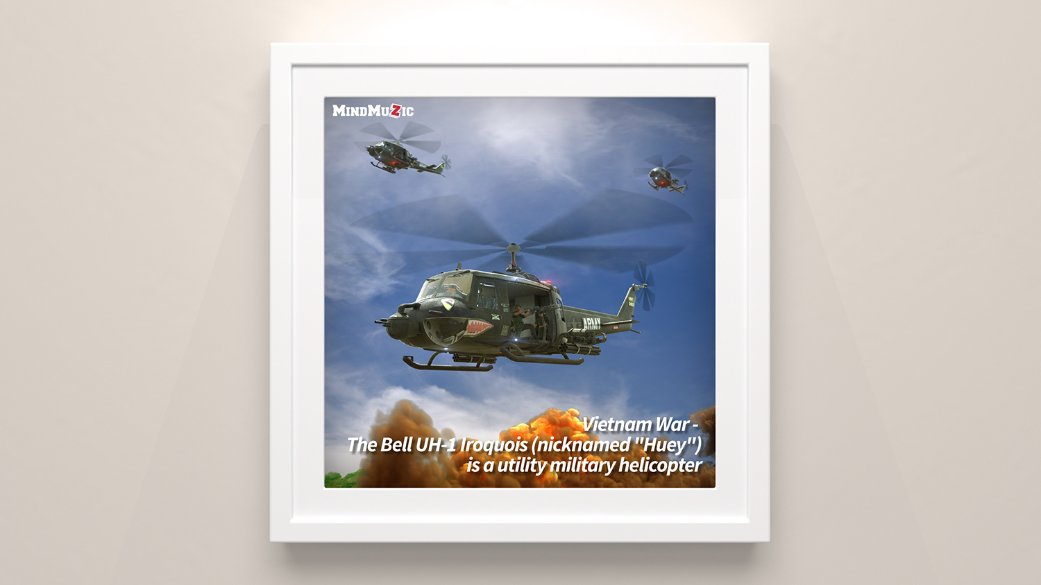 Vietnam Huey Helicopter